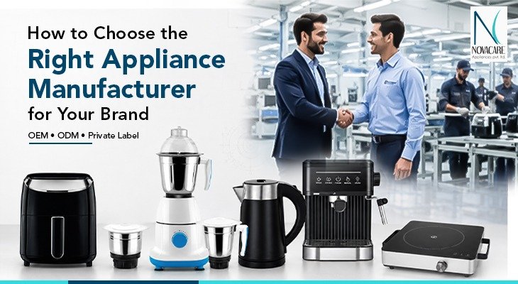 Novacare Appliances as Your Manufacturing Partner